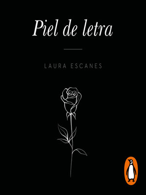 cover image of Piel de letra